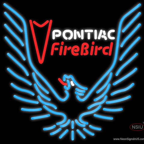 Pontiac Firebird Real Neon Glass Tube Neon Sign