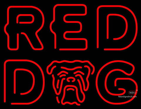 Red Dog Neon Sign