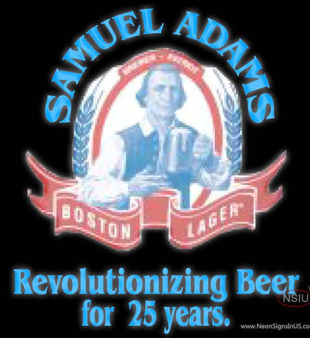 Samual Adams Revolutionizing Neon Beer Sign