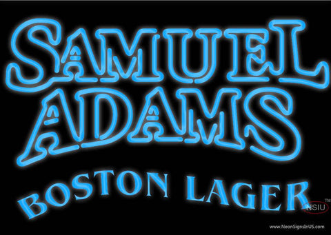 Samuel Adams Double Stroke Boston Lager Neon Beer Sign 