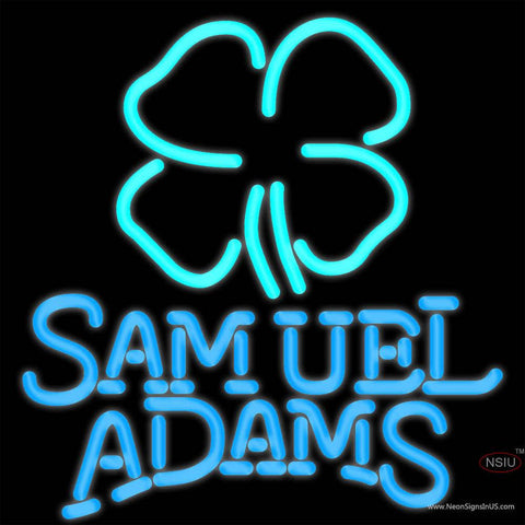 Samuel Adams Clover Neon Beer Sign x 