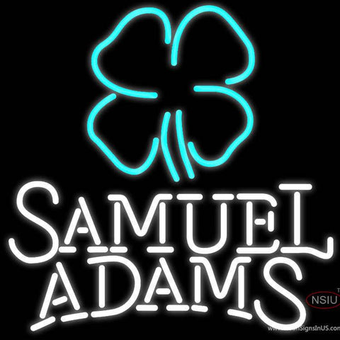 Samuel Adams Clover Neon Beer Sign x 
