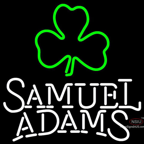 Samuel Adams Green Clover Neon Beer Sign x