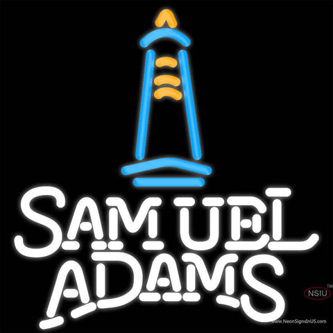 Samuel Adams Light House Neon Beer Sign x