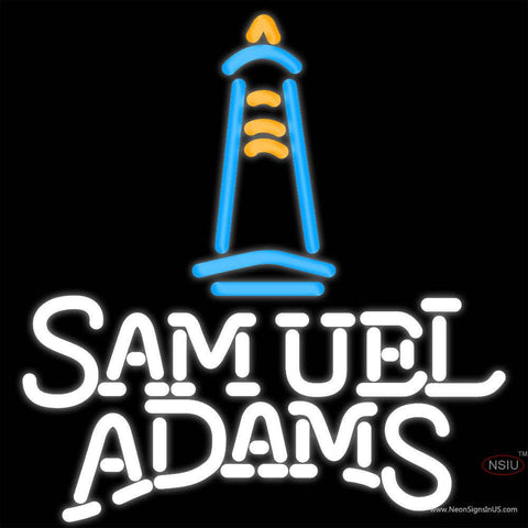 Samuel Adams Light House Neon Beer Sign x 