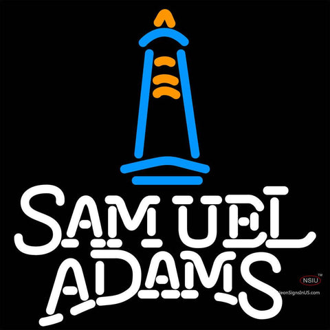 Samuel Adams Light House Neon Beer Sign x 