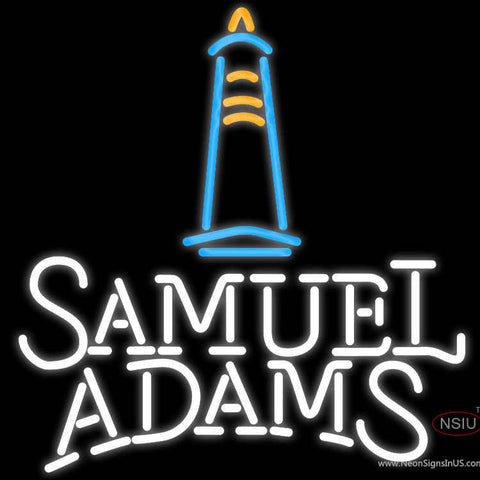 Samuel Adams Light House Neon Beer Sign x