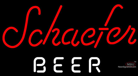 Schaefer Beer Neon Beer Sign