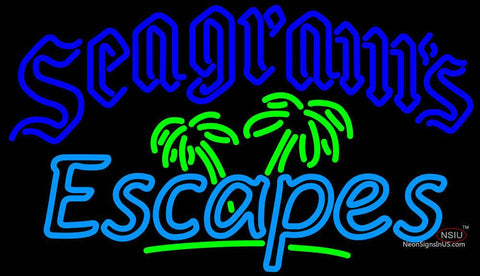 Seagrams Escapes Neon Wine Coolers Sign 