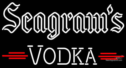 Seagrams Neon Vodka Sign 