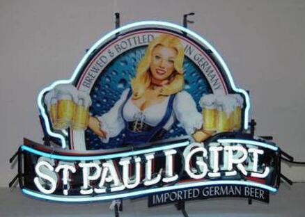 St Pauli Girl Neon Signs 
