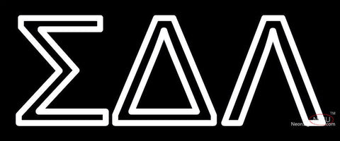 Sigma Delta Lambda Neon Sign 