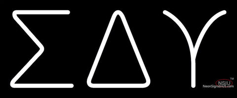 Sigma Delta Upsilon Neon Sign  