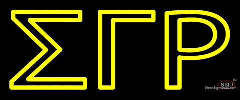 Sigma Gamma Rho Neon Sign 