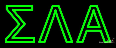 Sigma Lambda Alpha Neon Sign 