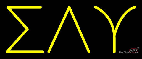 Sigma Lambda Upsilon Neon Sign  