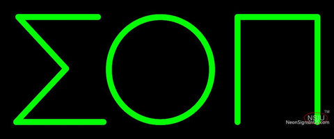 Sigma Omicron Pi Neon Sign  