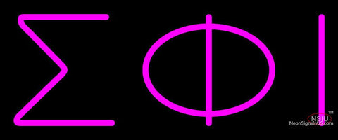 Sigma Phi Iota Neon Sign  