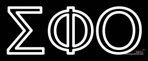 Sigma Phi Omicron Neon Sign 