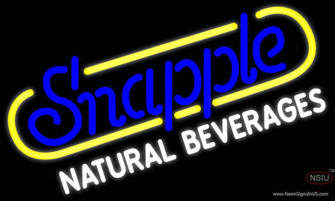 Snapple Real Neon Glass Tube Neon Sign 