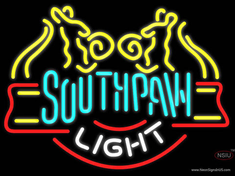 Southpaw Kangaroos Neon Beer Sign