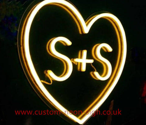 Ss Love Wedding Home Deco Neon Sign