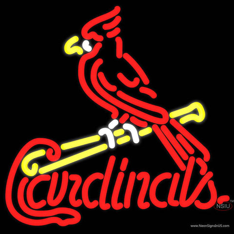 St Louis Cardinals MLB Real Neon Glass Tube Neon Sign 