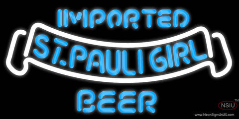 St. Pauli Girl Bier Neon Beer Sign