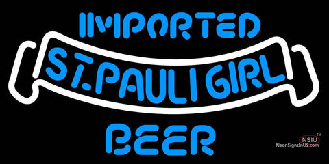 St. Pauli Girl Bier Neon Beer Sign
