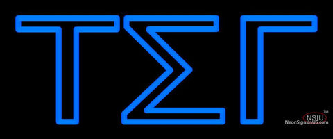 Tau Sigma Gamma Neon Sign 