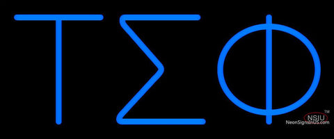 Tau Sigma Phi Neon Sign  