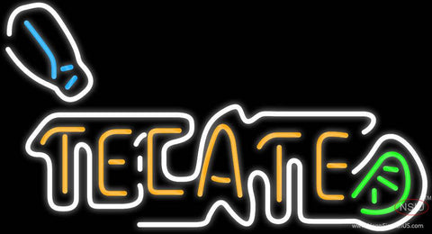 Tecate Shaker And Lime Neon Beer Sign 