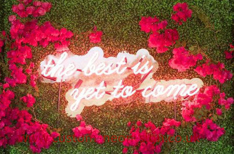 The Best Is Yet To Come Wedding Home Deco Neon Sign