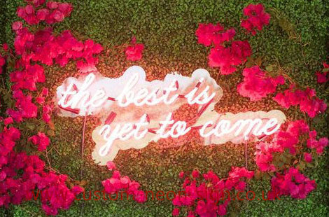 The Best Is Yet To Come Wedding Home Deco Neon Sign 
