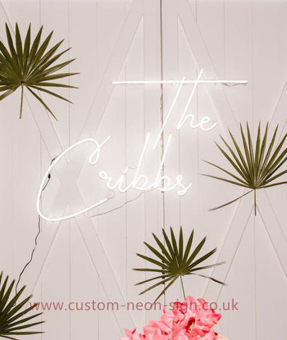 The Cirbbs Wedding Home Deco Neon Sign