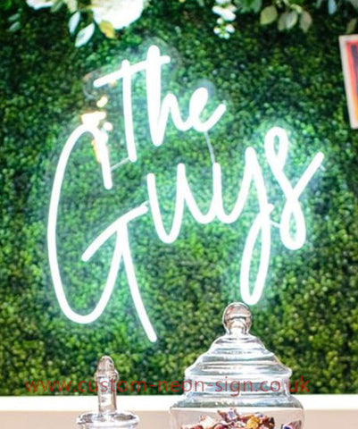 The Guy Wedding Home Deco Neon Sign 