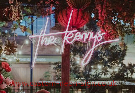 The Kemys Wedding Home Deco Neon Sign 