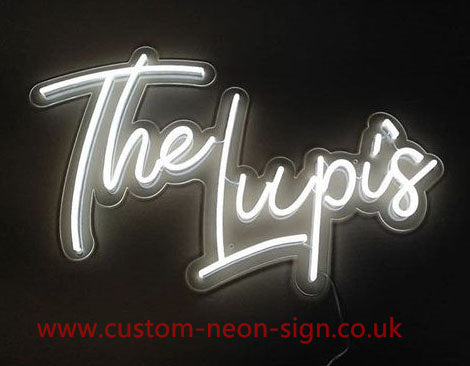 The Lucpis Wedding Home Deco Neon Sign 