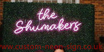 The Shumakers Wedding Home Deco Neon Sign 