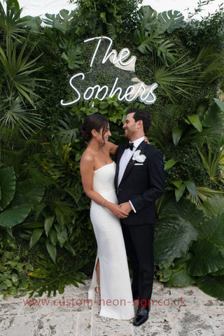 The Sophers Wedding Home Deco Neon Sign