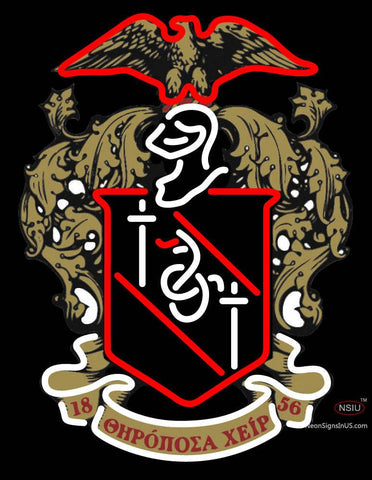 Theta Chi Chapters Logo Neon Sign 