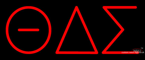 Theta Delta Sigma Neon Sign  