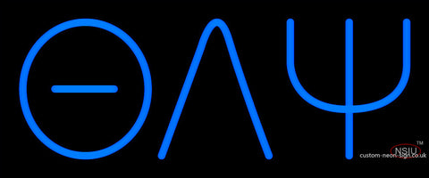Theta Lambda Psi Neon Sign  