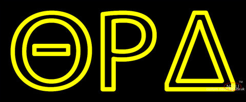 Theta Rho Delta Neon Sign 