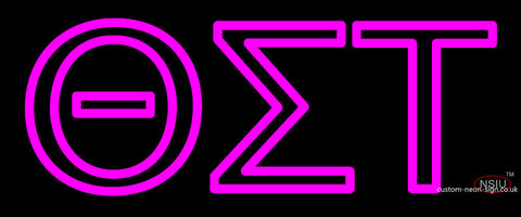 Theta Sigma Tau Neon Sign 