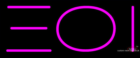 Xi Omicron Lota Neon Sign  