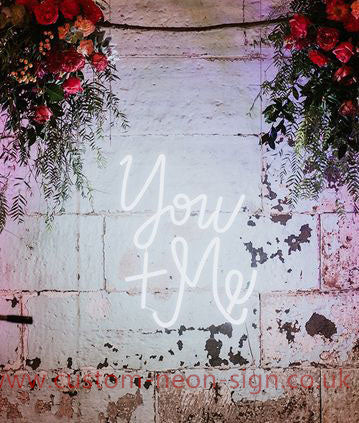 You Me Wedding Home Deco Neon Sign 