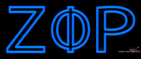 Zeta Phi Rho Neon Sign