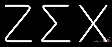 Zeta Sigma Chi Neon Sign 